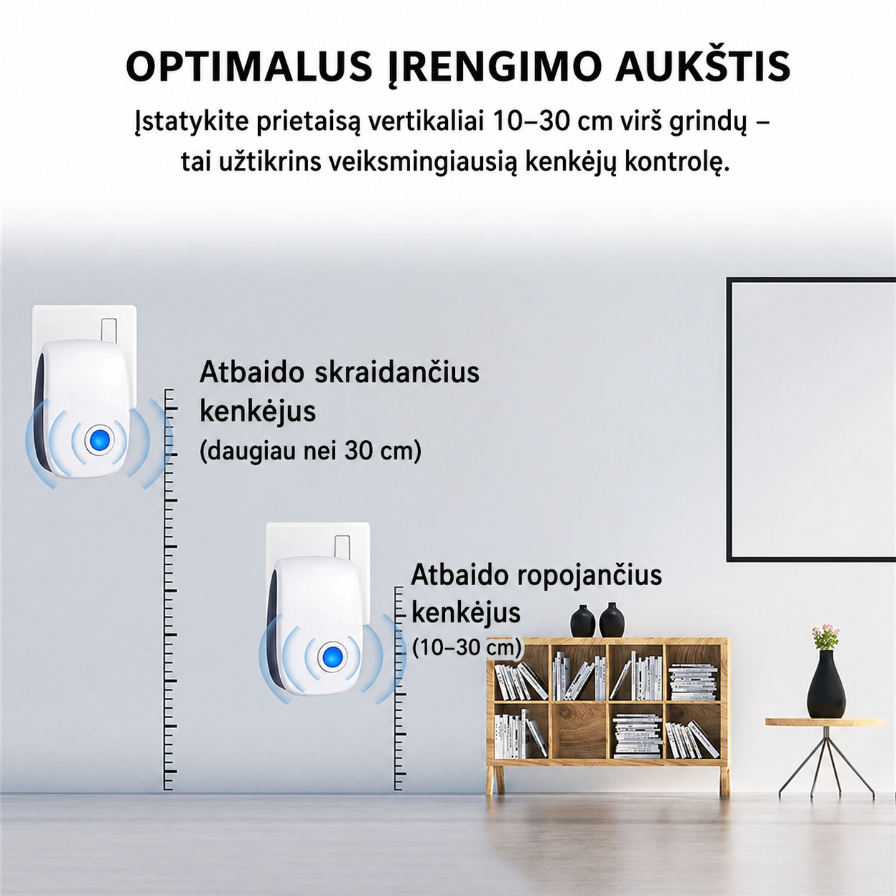 Ultrasonik Kemirgen Kovucu