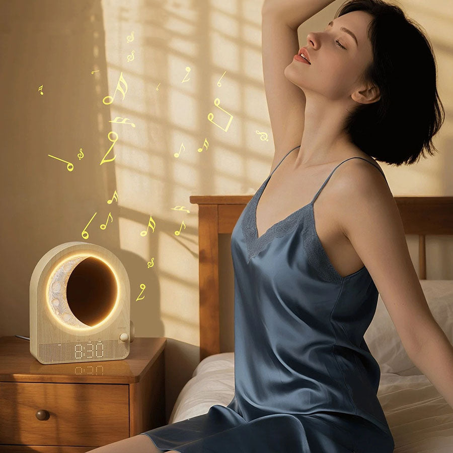 "Moon" Elektrikli Saatli Çalar Saat