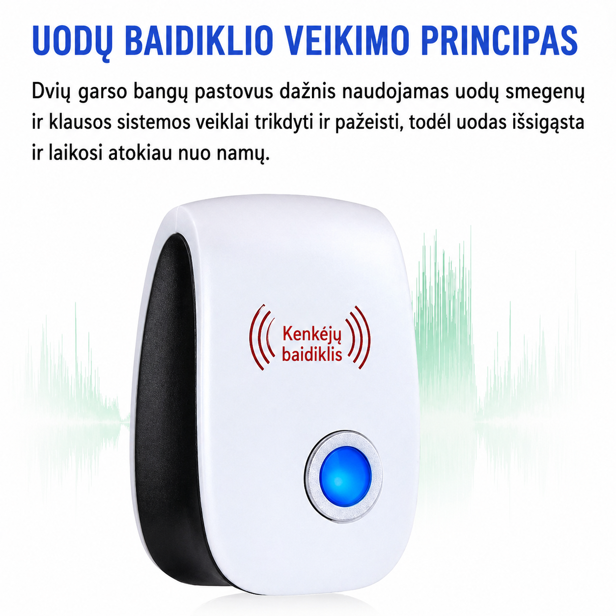 Ultrasonik Kemirgen Kovucu