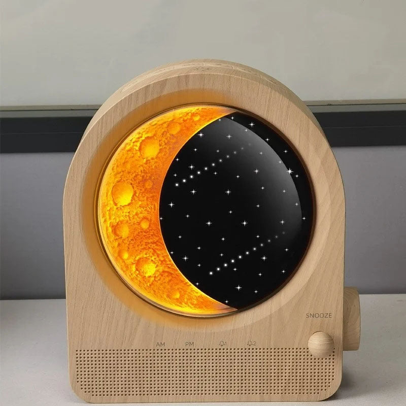 "Moon" Elektrikli Saatli Çalar Saat