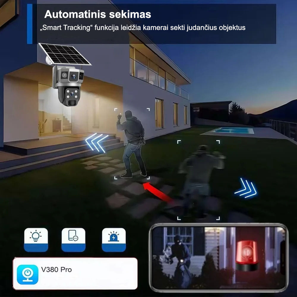 Alarm özellikli kablosuz Wifi kamera